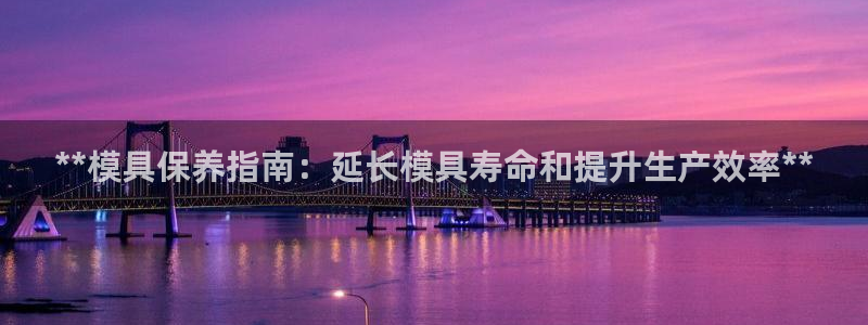 太阳app怎么下载：**模具保养指南：延长模具寿命和提升生产效率**