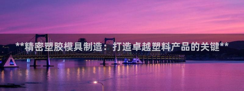 太阳集团城网址娱网 - 太阳集团电子游戏：**精密塑胶模具制造：打造卓越塑料产品的关键**