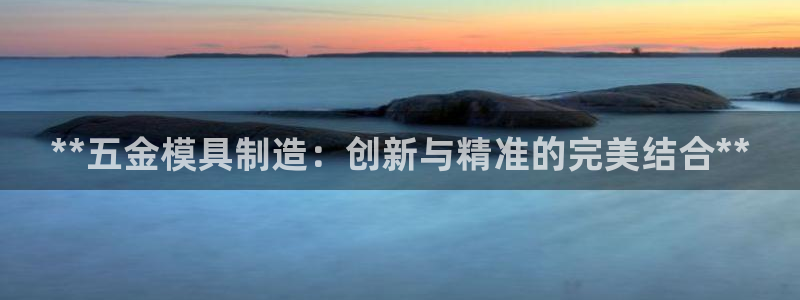 太阳集团城：**五金模具制造：创新与精准的完美结合**