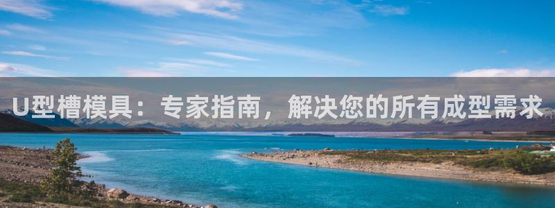 太阳成下载：U型槽模具：专家指南，解决您的所有成型需求