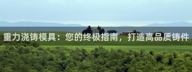 古天乐太阳集团城app：重力浇铸模具：您的终极指南，打造高品质铸件