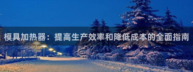 太阳app网页版：模具加热器：提高生产效率和降低成本的全面指南