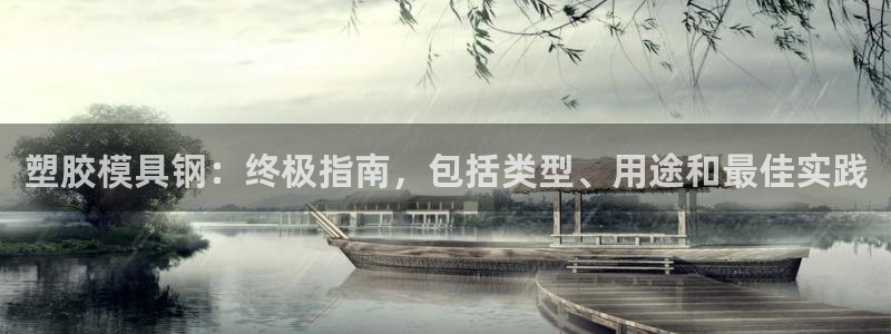 太阳电竞：塑胶模具钢：终极指南，包括类型、用途和最佳实践