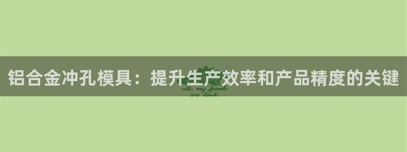 太阳集团是什么平台?：铝合金冲孔模具：提升生产效率和产品精度的关键